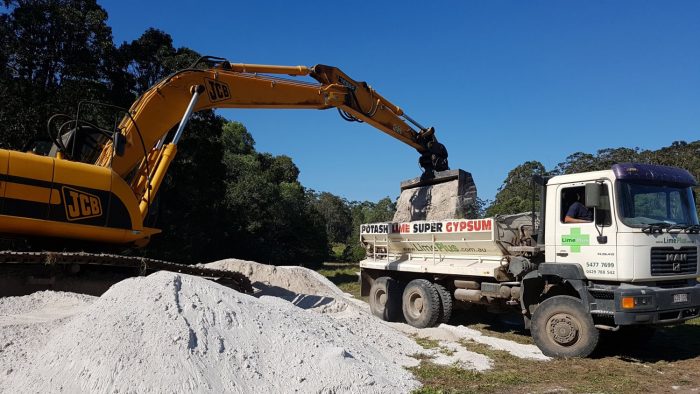 Loading up fertiliser