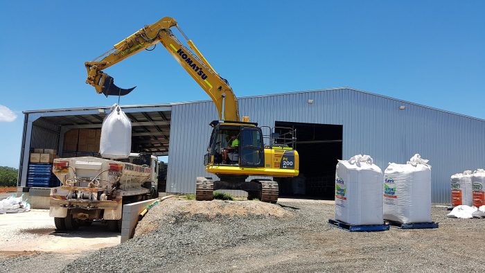 Fertiliser loading