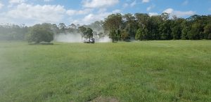 Pasture lime treatment